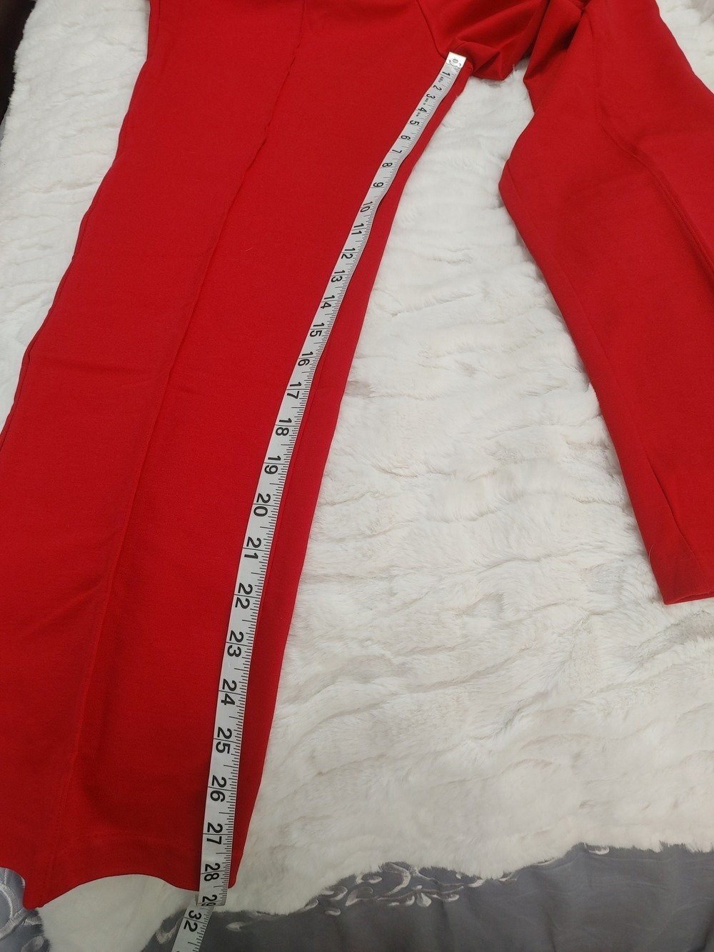 Cato True Red Straight-Leg Dress Pants MP - Picture 7 of 8